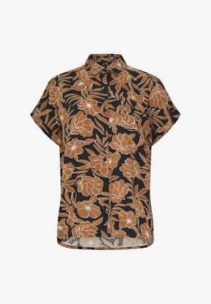 Long Tall Sally FLORAL PRINT - Overhemdblouse - orange