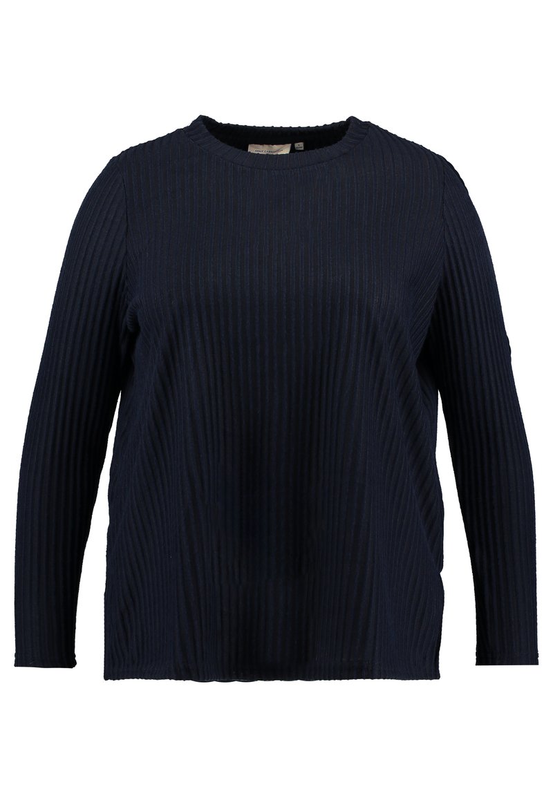 ONLY Carmakoma Longsleeve donkerblauw