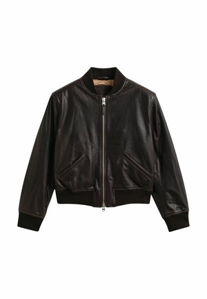GANT, Giacca di pelle - deep brown
