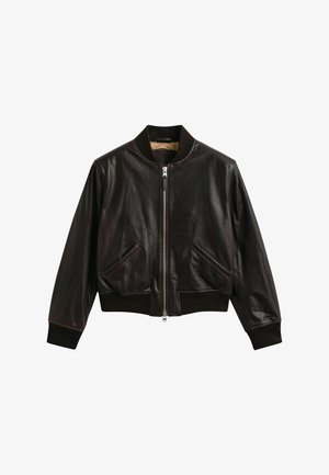 GANT, Giacca di pelle - deep brown