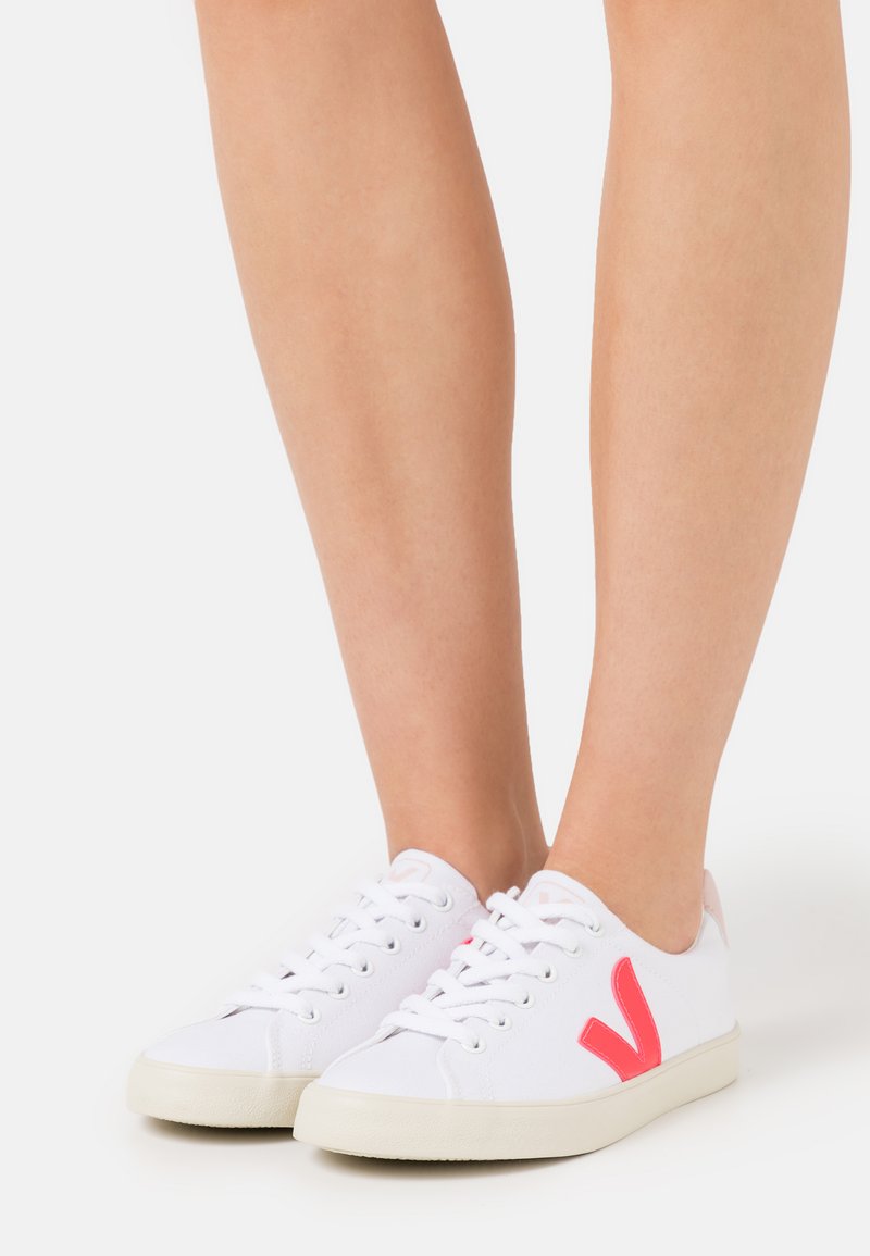 Veja ESPLAR  - Sapatilhas - white/rose/fluo/petale