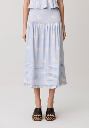 Falda acampanada - print clair