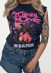 Paradiso Clothing Long sleeved top - navy