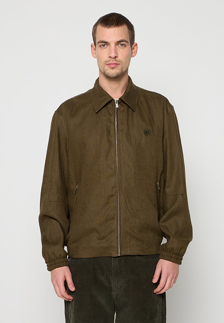 Boss Lichte jas donkergroen