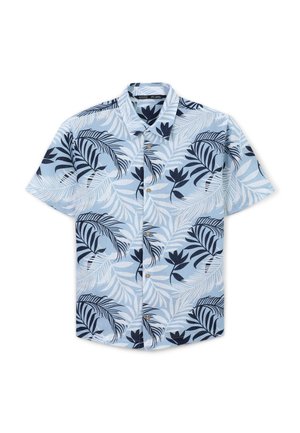 LEGGERO FOGLIE - Camicia - var azzurro