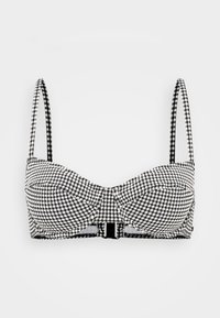 GINGHAM - Zgornji del kopalk - black/white