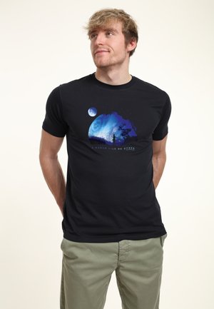 AVATAR A WORLD LIKE NO OTHER UNISEX - Camiseta estampada - navy blue
