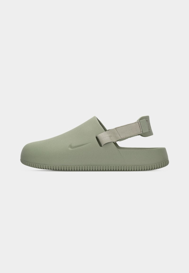Nike Olive Green Slip-On Sandal Clogs with Adjustable Heel Strap Nike Olive Green Women main image 3