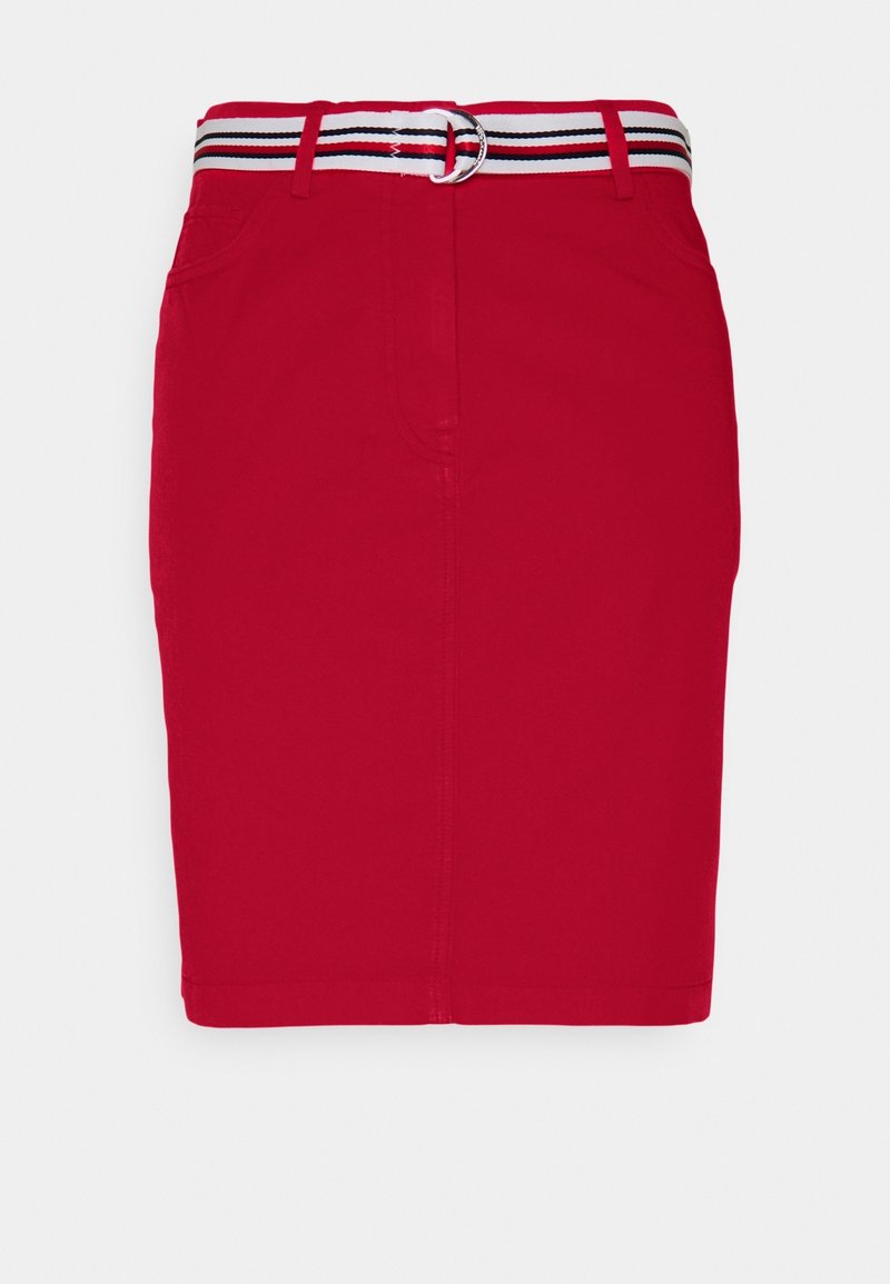 Tommy Hilfiger Jupe crayon - red