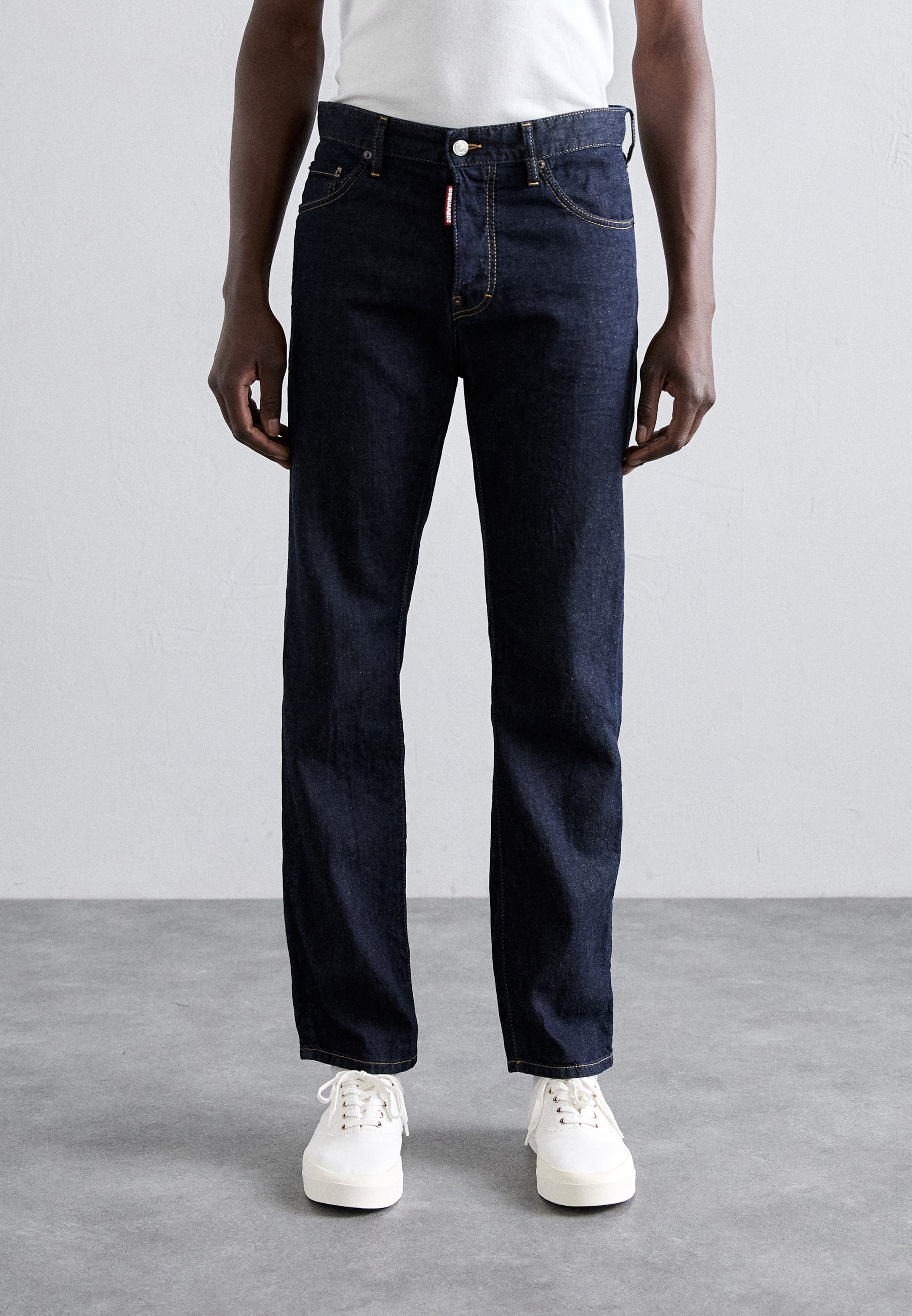 Dsquared2 Straight leg jeans - navy blue/blue denim - Zalando.co.uk