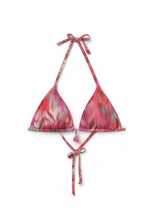 Calzedonia MULTICOLOR ETHNIC - Bikini top - red