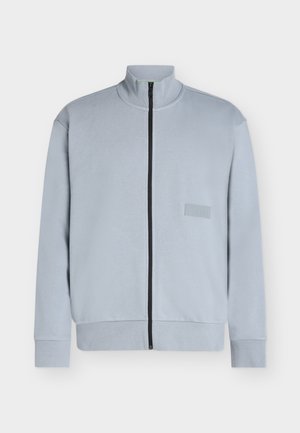 BOSS, COLLAR FULL ZIP - Sweat zippé - dark grey