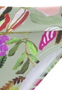 s.Oliver Braguita de bikini - grün bedruckt