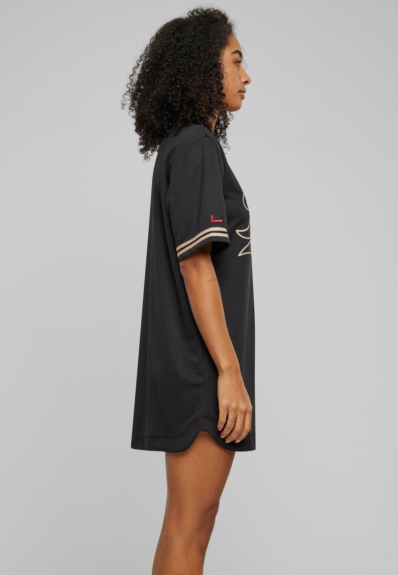 black halter polka dot dress Amina Polka Dot Halter Mini Dress