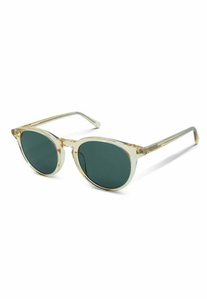 Messy Weekend DEPP RUNDE MODERNE  - Lunettes de soleil - champagne   green