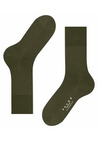 FALKE AIRPORT - Socken - artichoke