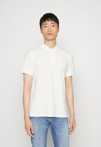 GANT - TONAL SHIELD RUGGER - Poloshirts - eggshell Miniaturebillede 1