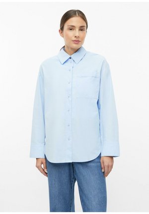 s.Oliver, BLUSE - Camicia - hellblau