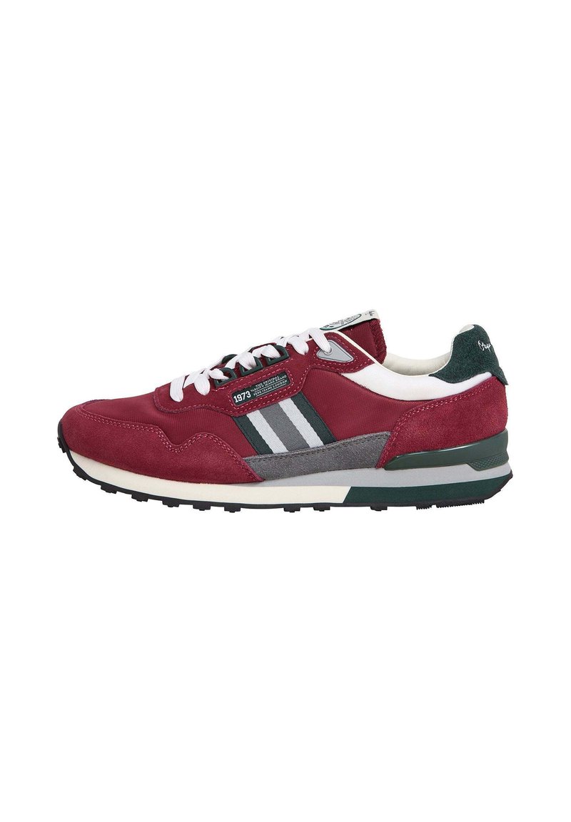 Pepe Jeans KINGSTON COLLEGE - Tenisice - burgundy red