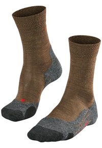 TK2 MELANGE TREKKING MEDIUM CUSHIONING - Sportsokken - mocca