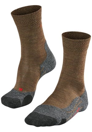 TK2 MELANGE TREKKING MEDIUM CUSHIONING - Sportsocken - mocca