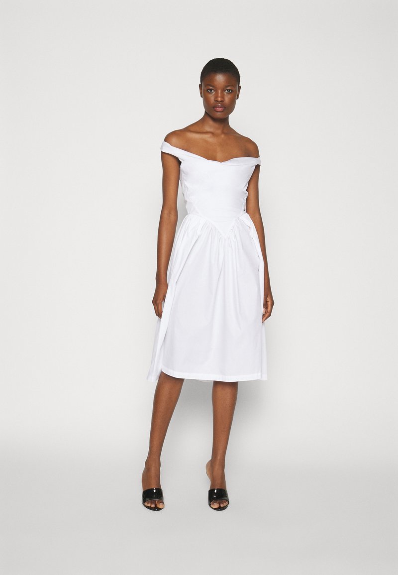 Vivienne Westwood SUNDAY DRESS - Cocktail dress / Party dress - white -  Zalando.co.uk