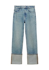 Mango Traperice ravnih nogavica - blue