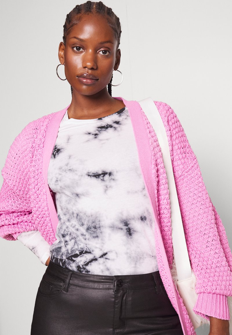 EVOKED VILA Cardigan - fuchsia pink/pink - Zalando.ie