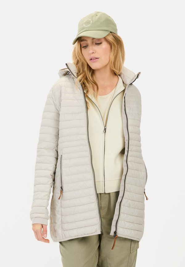 AUS RECYCELTEM - Wintermantel - pearl