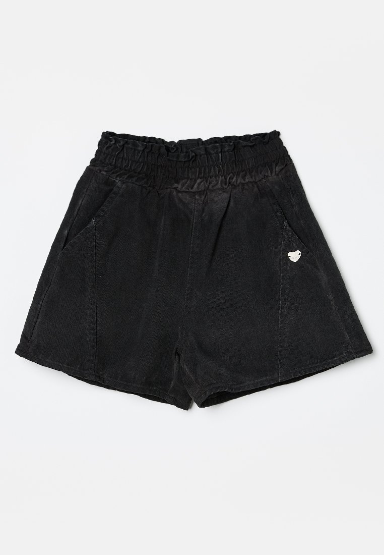Monnalisa Jeansshort grijs