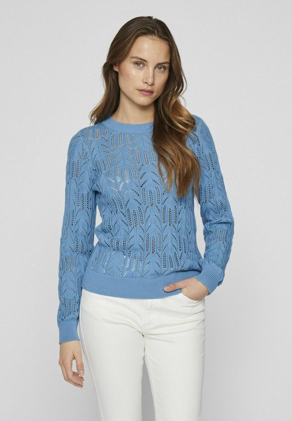 RUNDHALS - Strickpullover