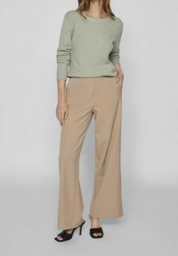 VILA Jersey de punto - olive