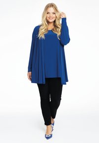 YOEK LONG SLEEVES - Strickjacke - indigo