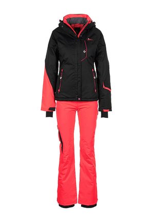 ENSEMBLE  - Pantalon classique - noir corail