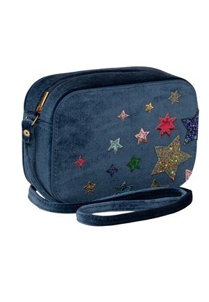 Borsa a tracolla - velvet blu