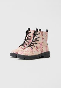 Friboo Botas con cordones - pink