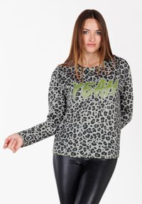 Key Largo HELLO ROUND - Sweater - silver