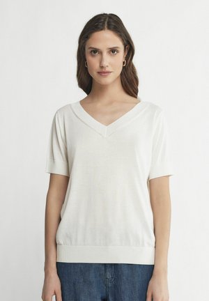 T-shirt basique - weißwhite