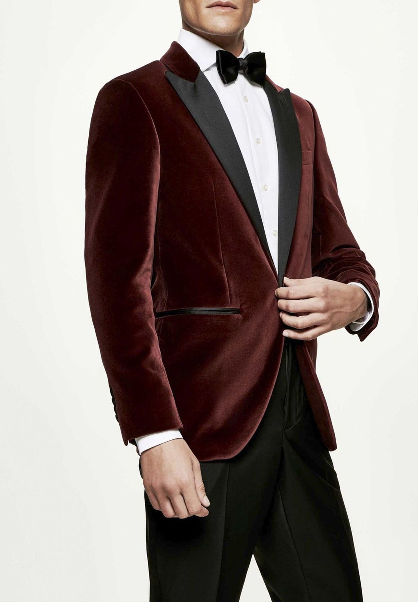 hackett velvet blazer