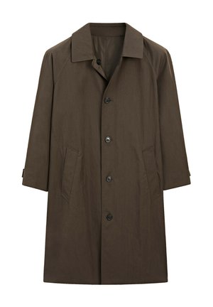 Massimo Dutti, LONG REVERSIBLE TRENCH COAT - Klassischer Mantel - dark brown