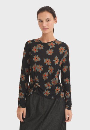 LONG SLEEVE LENGHT - Long sleeved top - black