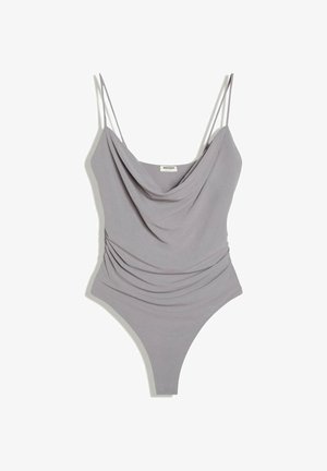 Bershka, BODYSUIT - Débardeur - grey