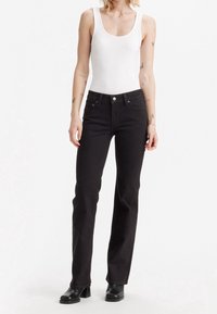 Levi's® Bootcut jeans - black denim