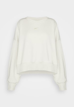 Nike Sportswear CREW - Felpa - lt orewood brn/(sail)