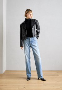 Marc O'Polo TURTLE NECK - Top dugih rukava - black
