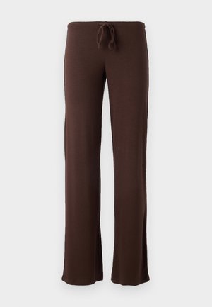 Gina Tricot LOW WAIST TROUSERS - Bukse - java