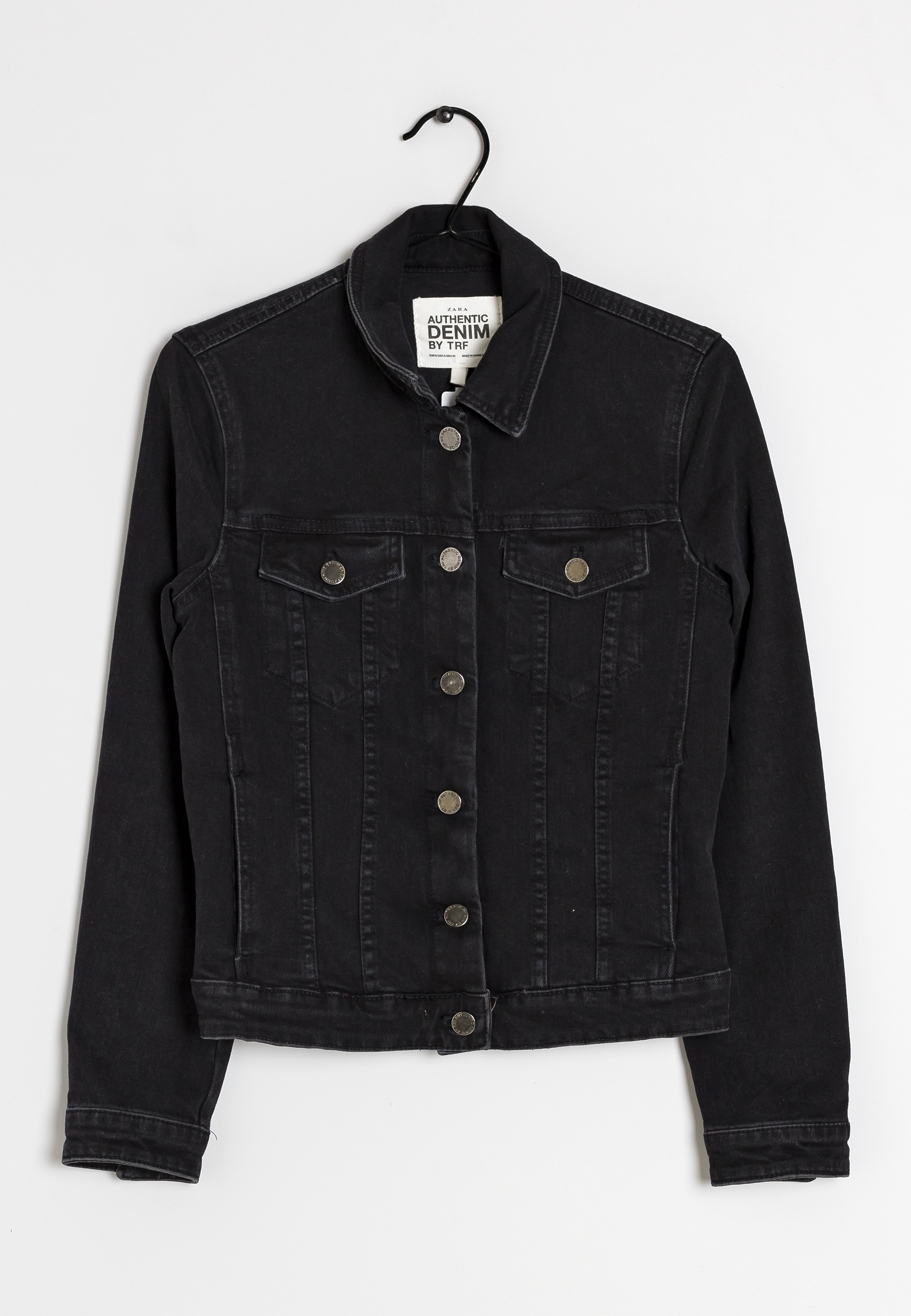 Zara Denim jacket - black - (Pre-owned 