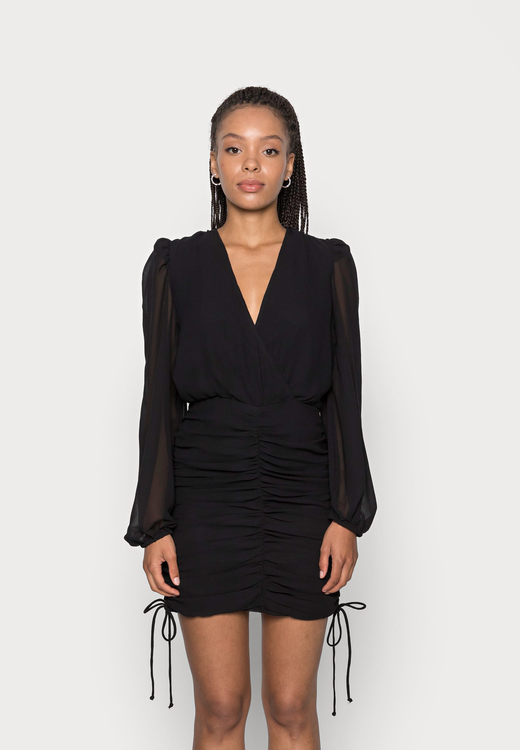 dress with drawstring