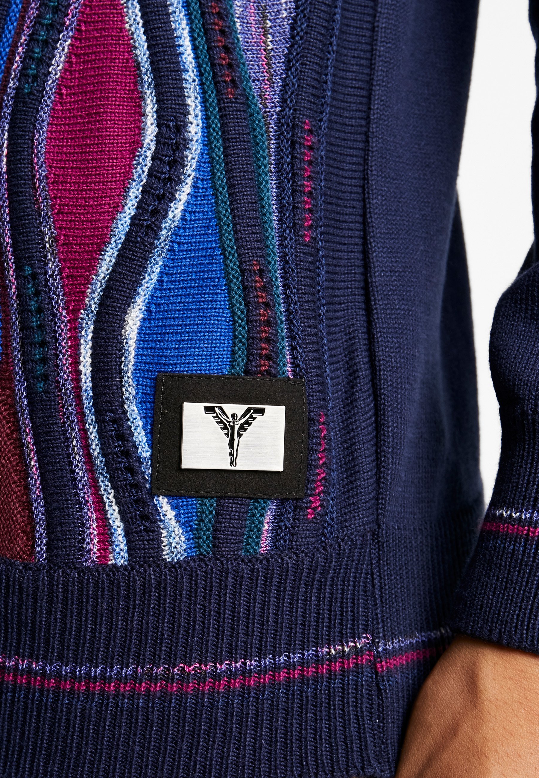 Carlo Colucci Trui navy bordeauxdonkerblauw Zalando.nl Carlo Colucci Trui bordeaux Zalando.nl