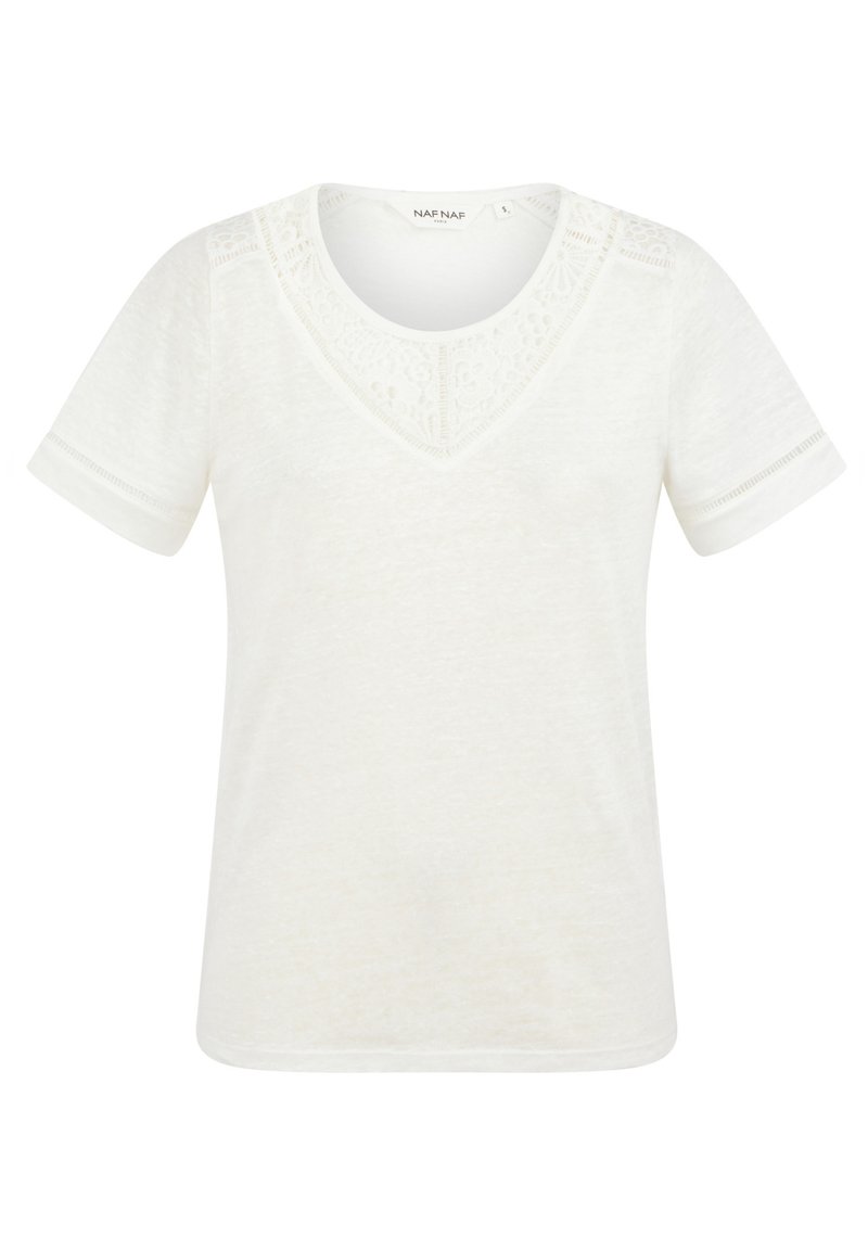 Naf Naf T-shirt print wit